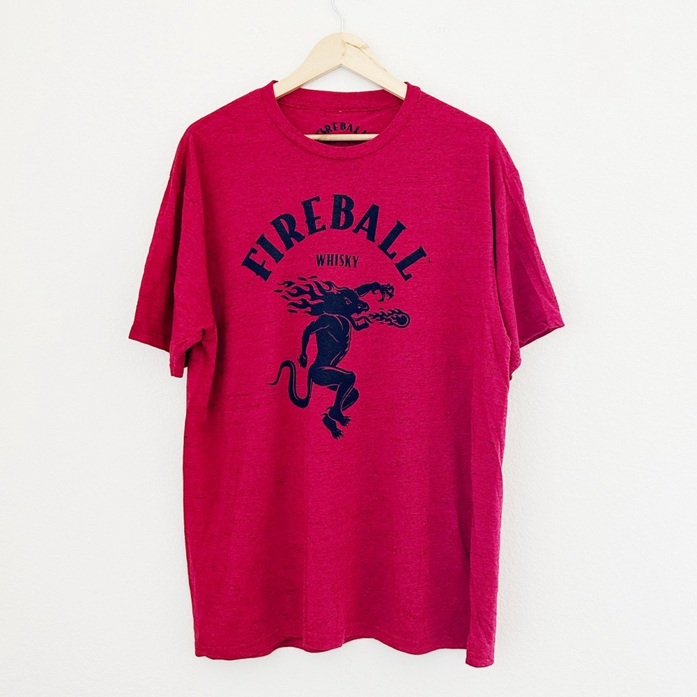 NEW Fireball Whiskey Graphic Tee
